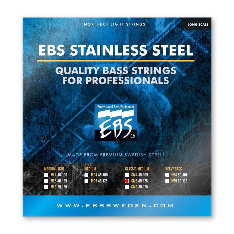 EBS SS-CM5 - struny do gitary basowej